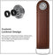 Northwall Sleutelhanger / Sleutel Organizer - 100% Echt Leer - Key Organizer Kechain - 2 tot 7 Sleutels (bruin)