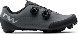 Northwave Rebel 3 Mountainbike Schoenen Fietsschoenen - Maat 42 - Unisex - grijs/zwart