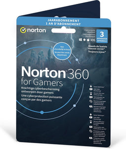 NortonLifeLock Norton 360 for Gamers Nederlands, Frans Basislicentie 3 licentie(s) 1 jaar
