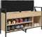 vidaXL - Schoenenbank - 105,5x32x57,5 - cm - bewerkt - hout - sonoma - eikenkleurig