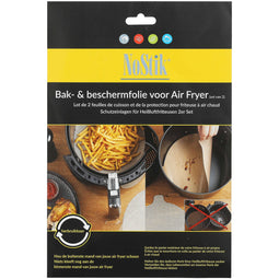 Nostik - bak- & beschermfolie Airfryer 2x