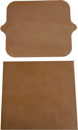 NoStik Hete lucht friteuse/mini-oven beschermfolie 2-delig