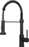 Noswo Keukenkraan met Uittrekbare Uitloop - Keukenmengkraan - Handdouche - Uittrekbaar - Flexibele Slang - Zwart