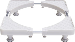 Noswo Wasmachine Verhoger - Tot 300 KG - Verstelbare Multitool - Anti Vibratie Dempers - Ook geschikt voor Vaatwasser, Koelkast, Vriezer en Droger - 45/63 x 11/13 cm