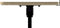 NOT A DESK Bamboe tripod bureau L - compact bureau - in hoogte en helling verstelbaar - mobiel zit sta bureau - draagbaar kantoor - multifunctioneel