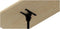 NOT A DESK Bamboe tripod bureau S - compact bureau - in hoogte en helling verstelbaar - mobiel zit sta bureau - draagbaar kantoor - multifunctioneel