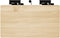 NOT A DESK Bamboe zwevende bureau L - compact bureau - in hoogte en helling verstelbaar - mobiel zit sta bureau - draagbaar kantoor - multifunctioneel