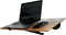NOT A DESK Bamboe zwevende bureau L - compact bureau - in hoogte en helling verstelbaar - mobiel zit sta bureau - draagbaar kantoor - multifunctioneel