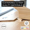 NOT A DESK Belgische bureau en Laptop Standaard - Sit Sta Bureau - Verhoger - Standaard - FSC Bamboo - Laptopstandaard - Laptophouder - Laptoptafel - Computer Tafel - Houder - Thuiswerken, op Kantoor & Buiten - Meer Energie & Productiviteit