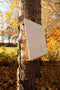 NOT A DESK mobiel whiteboard - verstelbaar in hoogte - HPL scratch resistant - liggend formaat - bamboe - handig en compact - buitenwerk - brainstorm