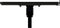 NOT A DESK Zwart tripod bureau L - MDF gerecycleerd hout - Made In Belgium - compact bureau - in hoogte en helling verstelbaar - mobiel zit sta bureau - draagbaar kantoor - multifunctioneel