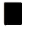 Notbk de kempen ashblack 171x220 lijn 192pag zwart