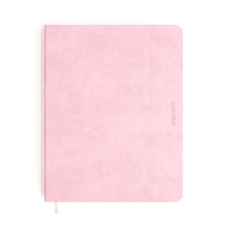 Notbk de kempen brut 171x220 lijn 192pag roze