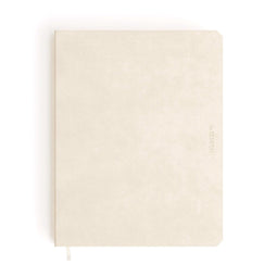 Notbk de kempen vanilla 171x220 lijn 192pag wit