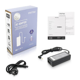 notebook charger mitsu 20v 3.25a (4.0x1.7) - lenovo