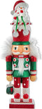 Notenkraker sneeuwpop l30cm