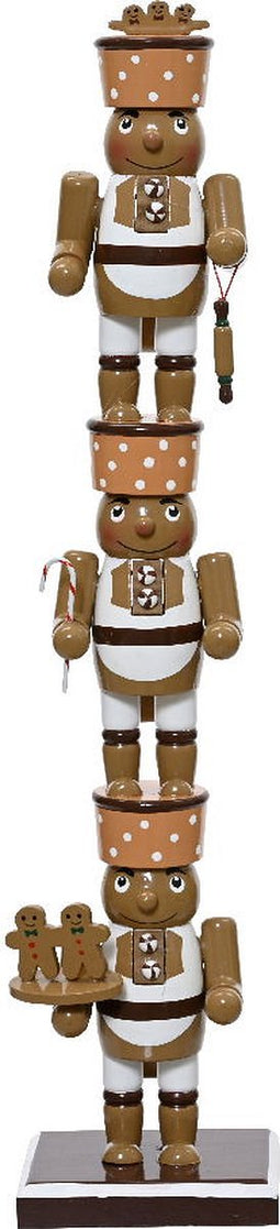 Notenkraker vuren l12b11h50 cm bruin