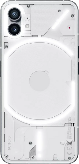 Nothing Phone (1) 8GB intern, 256GB opslag Wit