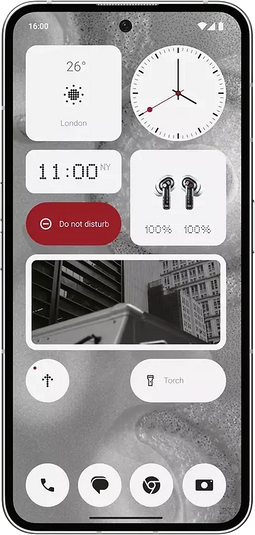 Nothing Phone (2), 12GB ram, 256GB opslag Wit