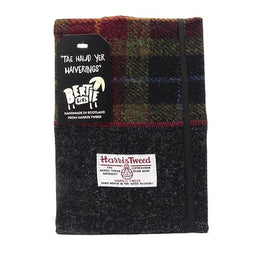Notitieboek A5 Burgundy Tartan
