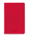 Notitieboek aurora capri a5 192blz lijn 80gr rood