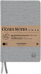 Notitieboek aurora ocean a5 192blz lijn 80gr grijs | 4 stuks