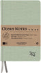 Notitieboek aurora ocean a5 192blz lijn 80gr groen