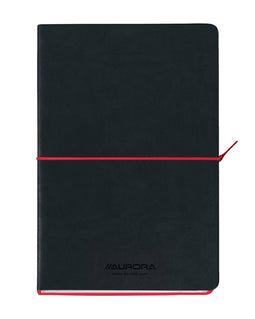 Notitieboek aurora tesoro a5 192blz lijn 80gr rood | 10 stuks
