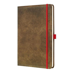 Notitieboek Conceptum 194blz hard Vintage Brown A4 gelinieerd