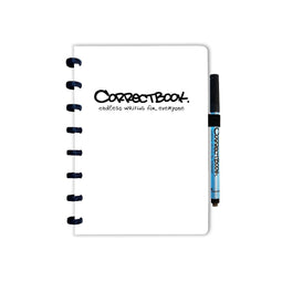 Notitieboek Correctbook A5 blanco 40blz inspirational white