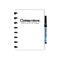Notitieboek Correctbook A5 blanco 40blz inspirational white