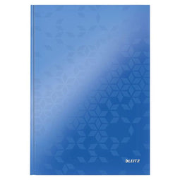 Notitieboek Leitz WOW A4 lijn blauw | 6 stuks