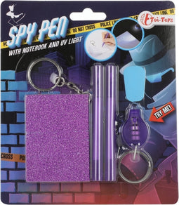 Notitieboek met UV Lamp en Geheimschrift Pen