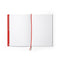 Notitieboek Octàgon DUNNO A5 135x200mm dots rood