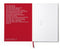 Notitieboek Octàgon DUNNO A5 135x200mm dots rood