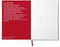 Notitieboek Octàgon DUNNO A5 135x200mm dots rood