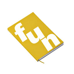 Notitieboek Octàgon FUN A5 135x200mm dots geel