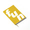 Notitieboek Octàgon FUN A5 135x200mm dots geel
