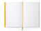 Notitieboek Octàgon FUN A5 135x200mm dots geel