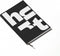 Notitieboek Octàgon Hurt A5 135x200mm dots zwart