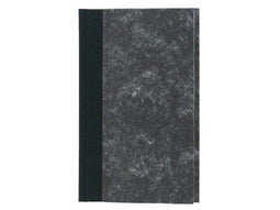 Notitieboek Octavo 103x165mm 192blz gelinieerd grijs gewolkt