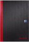 Notitieboek Oxford Black n' Red A4 96vel blanco zwart | 5 stuks