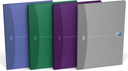Notitieboek Oxford Essentials A4 96vel ruit 5mm assorti