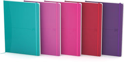 Notitieboek Oxford Signature A5 lijn Bright assorti