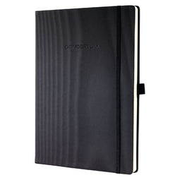 Notitieboek Sigel Conceptum Pure A4 lijn zwart | 20 stuks