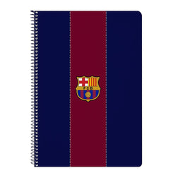 Notitieboekje F.C. Barcelona Rood Marineblauw A4 80 Lakens