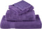 vidaXL - Badhanddoeken - SOLUND - 4 - st - 600 - g/m² - 70x140 - cm - paars