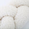 NOUBY CREME tressé de lit 3 brins bouclette