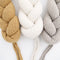 NOUBY CREME tressé de lit 3 brins bouclette
