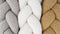 NOUBY TOFFEE tresse de lit 3 brins bouclette